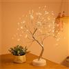XhuangTech - Lampada a forma di albero bonsai da tavolo, con 108 LED, con filo di rame, funzionamento a batteria/USB, per camera da letto, scrivania, festa di Natale, decorazione per interni