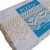 PIZZITALIANI LACES & RIBBONS SINCE 1953 PIZZITALIANI Pizzo al metro - Nastro Pizzo BEIGE, Altezza 6,5 cm x 10 m, Made in Italy, Passamaneria per tessuti, Pizzi e Merletti cotone, Bordo per allungare tende, Art1763