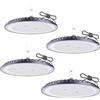Fosingut Faretto LED UFO 200W, 110lm/W Super Luminoso UFO Lampada LED Officina,288 LEDs High Bay Light,IP65 6500K BiancoFreddo Proiettore LED Lampadario Industriale per Garage,Magazzini,Fabbrica-4pcs