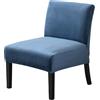 uyeoco Copripoltrona Senza Braccioli per Soggiorno Fodera per Sedia Senza Braccioli Antiscivolo Coprisedia Senza Braccioli Velluto Accent Copri Poltroncina (Color : #10)