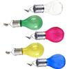 Tehaux Lampadine Solari Da Esterno a Led Con Clip Luci Da Giardino Ad Energia Solare Lampadina a Sospensione Impermeabile Ideale Per Illuminazione Esterni Senza Fili