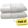MAXIME MAISON - Coppia Cuscini Cervicale per Dormire, Cuscino Memory Foam Cervicale Ortopedico con Tecnologia a Doppia Onda Made in Italy, Cuscino Ergonomico Letto (2, Fodera Classica)
