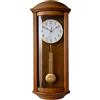 JVD NR-2220-23 Orologio a pendolo in legno da parete con movimento al quarzo radiocontrollato suoneria wenstminster