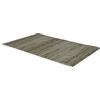Comart - Tappeto Cucina Bamboo - 50x110 cm - Fondo Antiscivolo - Lavabile - Bambù Naturale Trattato - Resistente agli Schizzi - Passatoia Multiuso - Effetto Legno Opaco - Bambu Colorato - Grigio