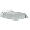 Gilania Lenzuolo Sopra Matrimoniale, Percalle di Cotone, 250x290 cm, Grigio