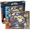 Aquarius Mappa del puzzle di Avatar Il Signore degli Elementi (1000 pezzi)