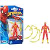 Hasbro Marvel Spider-Man Serie Epic Hero 10 cm grande figura di Iron Spider, Rosso, Oro