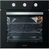 Silverline Forno Elettrico Ventilato Grill da 60 cm, 72 Litri, Classe A, Steam Clean Cottura 3D