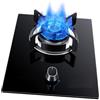 GCGC Fornello A Gas, Fornello A Gas Portatile Con 1 Fuoco, Piano Cottura A Gas Singolo Con Accensione Automatica 5,2kw NG/5kw GPL, Piano Cottura A Gas For Casa Campeggio All'aperto(NG)