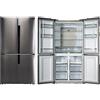 BYUP Frigorifero Side by Side No Frost, 542 Litri, Classe A++, Inox - GRF CA91831X