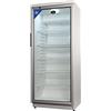 wDesigns Frigorifero per bottiglie, porta in vetro, 290 litri, 600 x 600 x 1450 mm, bianco