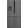 Siemens KF96DAXEA iQ500 - Frigorifero a più porte, 183 x 90,5 cm, raffreddamento da 375 l e congelamento da 199 l, noFrost, hyperFresh 0 gradi, multiAirflow per alimenti e bevande uniformemente