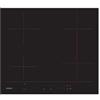 Rosieres piano cottura in vetroceramica 59cm 4 fuochi 6500w nero rh64dbcp/2