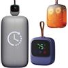 Generic Asciugatrice portatile - Formato da viaggio compatto, mini asciugatrici per indumenti con sacca di asciugatura, piccola asciugatrice elettrica pieghevole per viaggi/camper/casa/appartamento,Blu