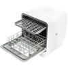 YyanLAK Lavastoviglie da tavolo, 800 W, mini lavastoviglie portatile, per piccole case, appartamenti, dormitori, barche, camper (bianco)