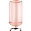 WolFum Asciugatrice elettrica Stendibiancheria compatta Tumble Home Silenzioso 900 W Asciugatura rapida 15 kg Portante Aria calda Sterilizzazione Acari Domestici (Colore : Pink)