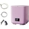Generic Mini Lavatrice Pulita 27X27X30cm Piccola Lavatrice Portatile Grande Capacità 7L Pulizia Profonda Per Intimo Asciugamani Calzini Per Viaggi E Uso Domestico(Purple)
