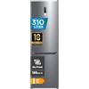Midea MDRB424FGE02OA Frigorifero/Congelatore/Altezza/NoFrost/Illuminazione a LED/Compressore GMCC di alta qualità/Controllo elettronico/Congelamento affidabile/235 kWh/anno/224L