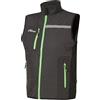 U-POWER DON'T WORRY... BE HAPPY! U-POWER | Gilet da Lavoro Uomo con Zip WALL, in Grafene, Termoregolante e Idrorepellente, 100% poliestere