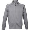 JRC 993122 Malesia Man Felpa da Uomo Misto Cotone Poliestere Chiusura Zip Lunga Tasche Laterali Grigio (3XL)