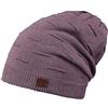 Barts W Timber Beanie Viola Copricapo Donna Taglia unica - Colore Malva, malva, Taglia unica