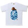 FDTURES 24ss Coppia Moda Hip-Hop Top BAP Puro Cotone Doppio Filato Uomo E Donna Casual Sport Manica Corta T-Shirt-color6||XL