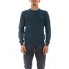 SUN68 Maglia Uomo K44101 Blu Round Solid K44101 M