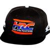 D'cor Visuals Cappello Snapback - Compatibile con i fan Honda HRC - Cappello nero a tesa piatta - Taglia unica per piloti MX e fuoristrada