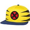 Bioworld X-Men Wolverine Under Bill Art - Cappello a tesa piatta, colore: Giallo, Giallo, taglia unica