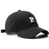 KorhLeoh Cappello da Baseball Classico Mens Trucker P Cappello Ricamato Regolabile Visiera Curva attività all'aperto, Nero, Taglia Unica