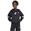 adidas Future Icons 3 Stripes Woven Full Zip Sweatshirt 11-12 Years