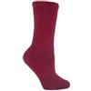 HEAT HOLDERS - Donna 2.7 Tog Invernali Termici Lana Calzini in Pile (37/42, Cherry (S.Wool))