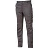 U-POWER DON'T WORRY... BE HAPPY! U-Power Baltic, Pantaloni da Lavoro da Uomo, Pantaloni Cargo Slim_Fit, con Chiusura a Bottoni, Ampie Multi_tasche, Tessuto in Cotone Stretch (REY IRON - 3XL)
