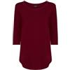RAGNO Maglia manica 3/4 viscosa revolution 70121W - 7, Bordeaux