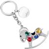 Morellato MAGIC Portachiavi Donna in Acciaio, lega di zinco, pietra PP - SD0403