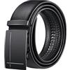 Gyios Cintura Uomo Cintura da Uomo in Pelle Morbida con Autocontrollo Casual E Versatile per I Jeans-10,120