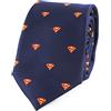 BAJIE Cravatta da Uomo Microfibra Jacquard Modello Master Cravatta Blu Scuro Cravatta a Tema Film Festa del papà Cravatta di Compleanno, L