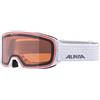 ALPINA Unisex - Adulti, NAKISKA QH Occhiali da sci, white, One Size