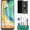 SRJTEK Per Samsung Galaxy A22 5G Schermo LCD A226 Sostituzione Dello Schermo SM-A226B Display Touch Digitizer Assemblea SM-A226B/DS, SM-A226B/DSN Parti di Riparazione Kit