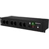 Atlantis UPS ATLANTIS A03-PDU1000-RC RACK OFF LINE 800VA (480W) PER RACK 19 CORTI (153MM) BATTERIA 12V 9AH 8P SCHUKO IN BACKUP
