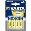 VARTA, Blx4 2100mAh accumulatore mod. R-6 2100mAh blister 4