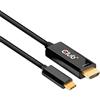Club 3D CAC-1334 - Cavo video 4K 60Hz HDMI a USB tipo C (maschio) per monitor attivo, 1,8 m
