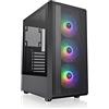 Thermaltake TT S200 TG ARGB Black