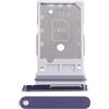 Generico Compatibile con Samsung Galaxy S24 5G SM-S921B S921B / S24+ Plus 5G SM-S926B S926B Try tray Vassoio alloggio porta scheda Dual SIM Card Sim 1 + SLOT SIM 2 slitta lettore (Blu)