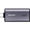 ADATA SSD 2.0TB External SC750 U3.2 Gen2 Black Titanium (SC750-2000G-CCBK)