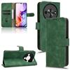Generico Custodia Compatibile con ZTE Blade A76 5G Z2469N Custodia COVER stand flip LIBRO gel PORTAFOGLIO Protezione display antiurto antigraffio magnetica eco pelle porta carte vano card (Verde)