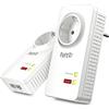 FRITZ! AVM compatible FRITZ!Powerline 1220 Set, 2x Einzeladapter, Gigabit-LAN