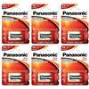 PANASONIC Confezione da 6 blister da 1 batteria alcalina Pro Power Gold 6LR61 9 V