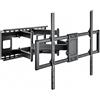 Techly 367591 Staffa a Muro Slim per TV LED LCD 60-120 Nero Nero