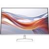HP 532sf Monitor, Schermo da 31,5 FHD IPS Antiriflesso, Tecnologia Eye Ease, Tempo Risposta 5 ms GtG Overdrive, Risoluzione 1920 x 1080, Software Display Center, HDMI, Nero